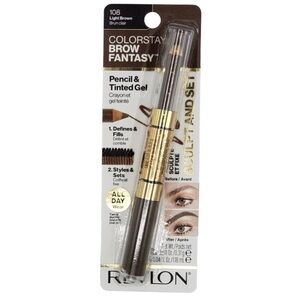 NEW Revlon Colorstay COLOR STAY Brow Fantasy PENCIL TINTED GEL- 108 Light Brown